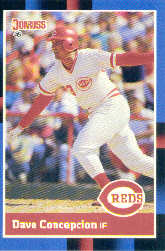 1988 Donruss Baseball Cards    329     Dave Concepcion